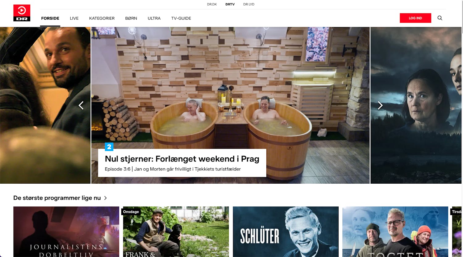 DRTV i udlandet: DRTV i udlandet uden VPN